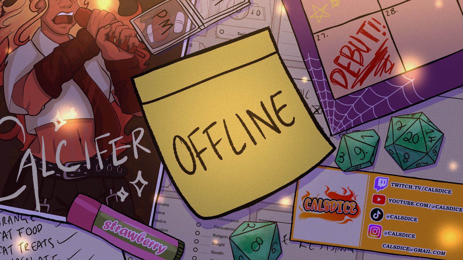 calsdice Offline Background