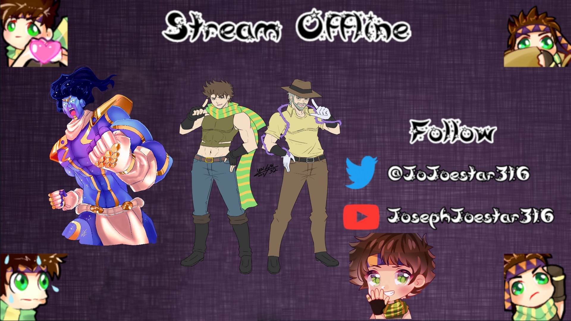 JosephJoestar316 Offline Background