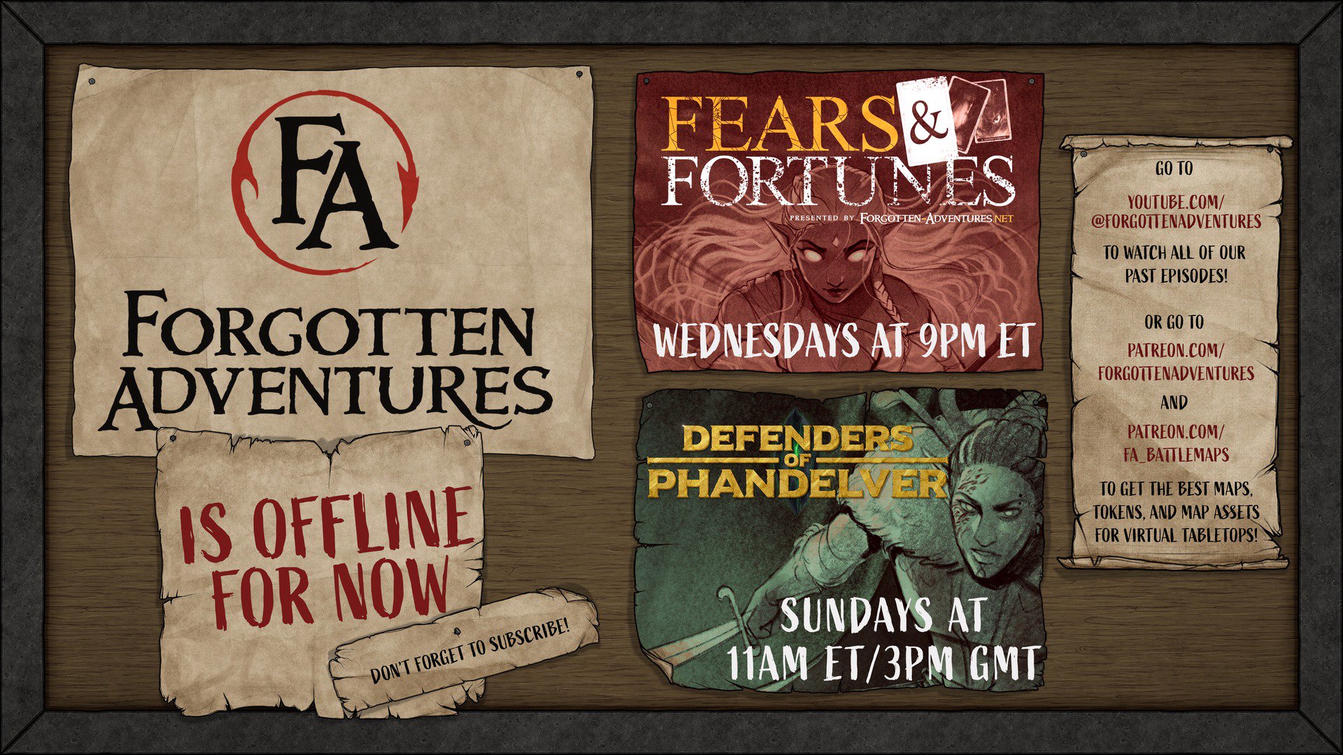 ForgottenAdventures Offline Background