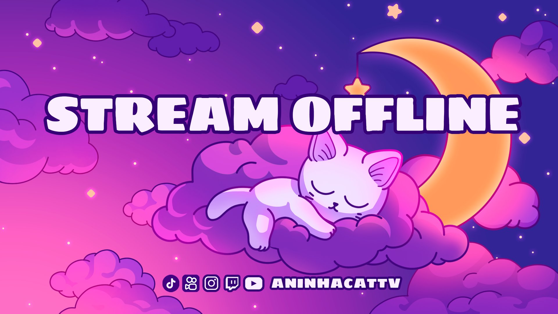 AninhaCatTv Offline Background