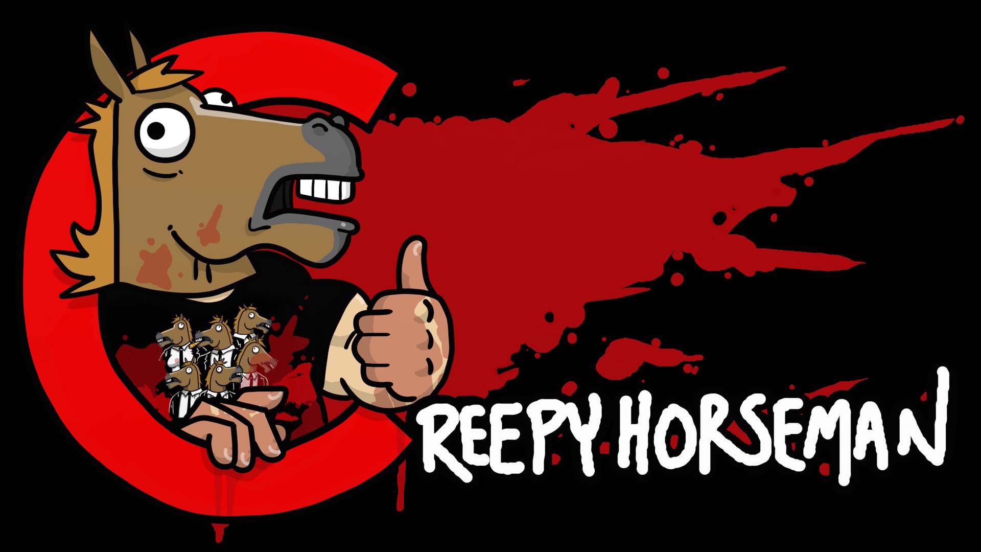 creepyhorseman Offline Background