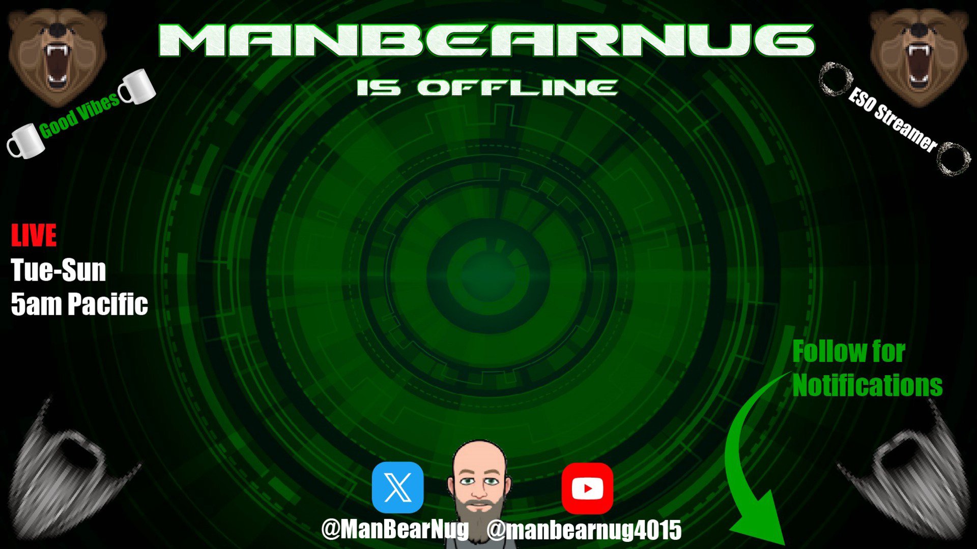 ManBearNug Offline Background