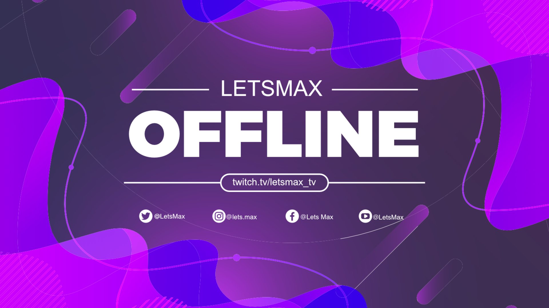 LetsMax_tv Offline Background