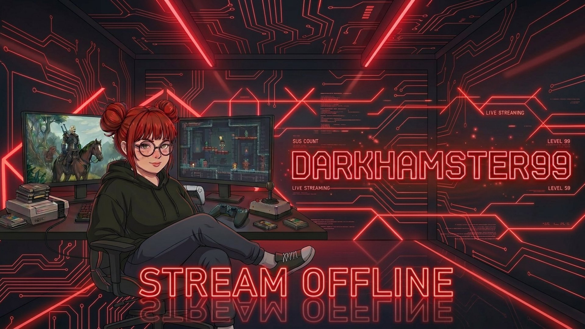 DarkHamster99 Offline Background