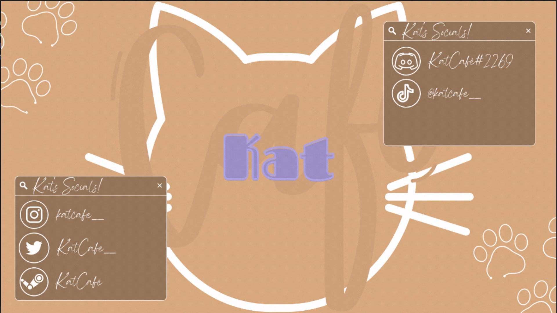 KatzCafe Offline Background