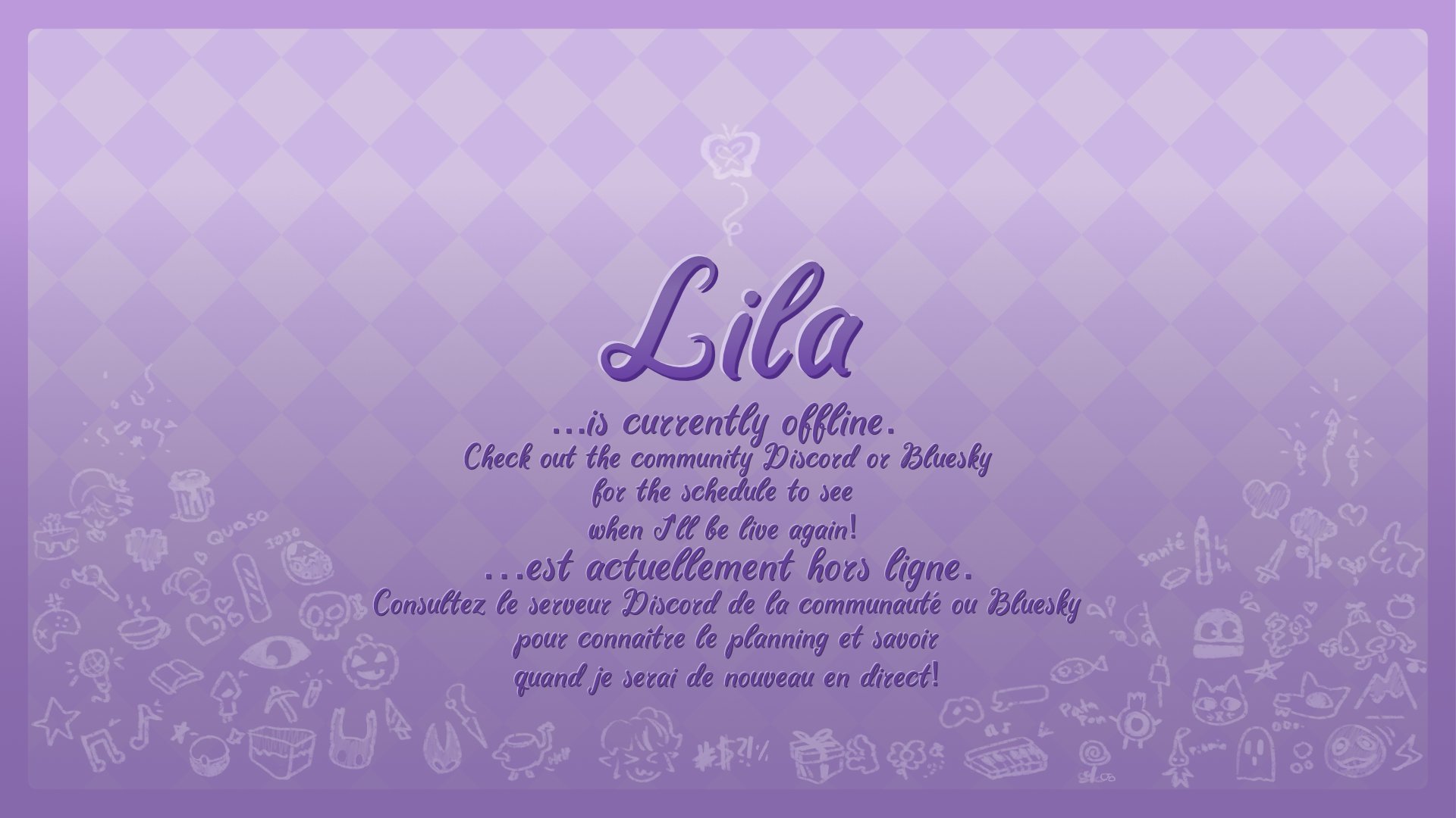 LilaFalter Offline Background