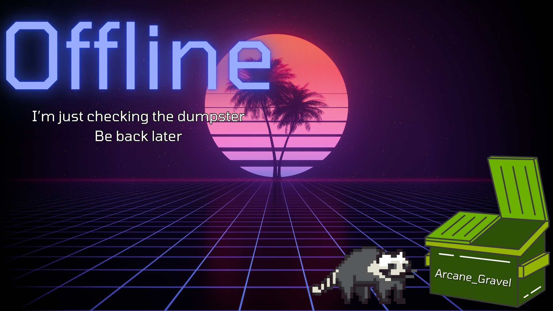 Arcane_Gravel Offline Background