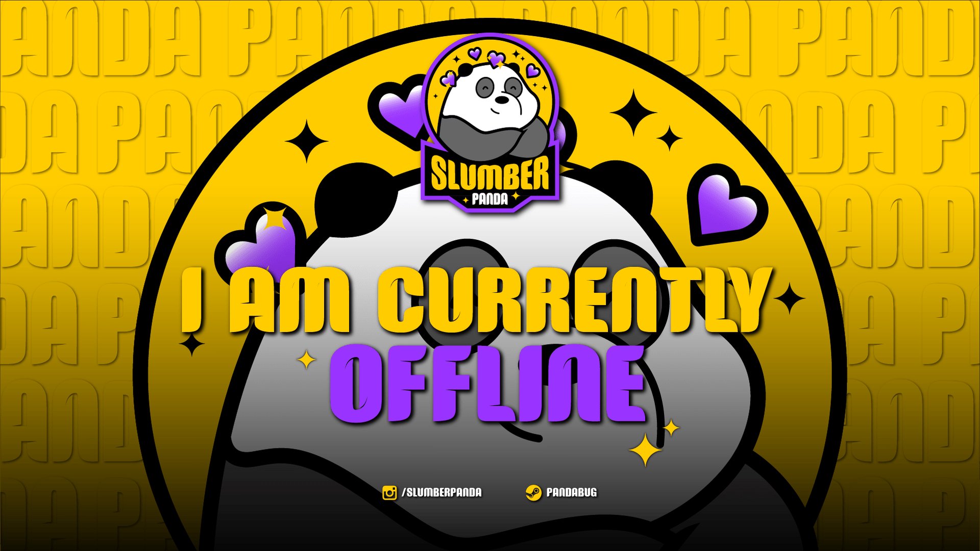 SlumberPandaTV Offline Background
