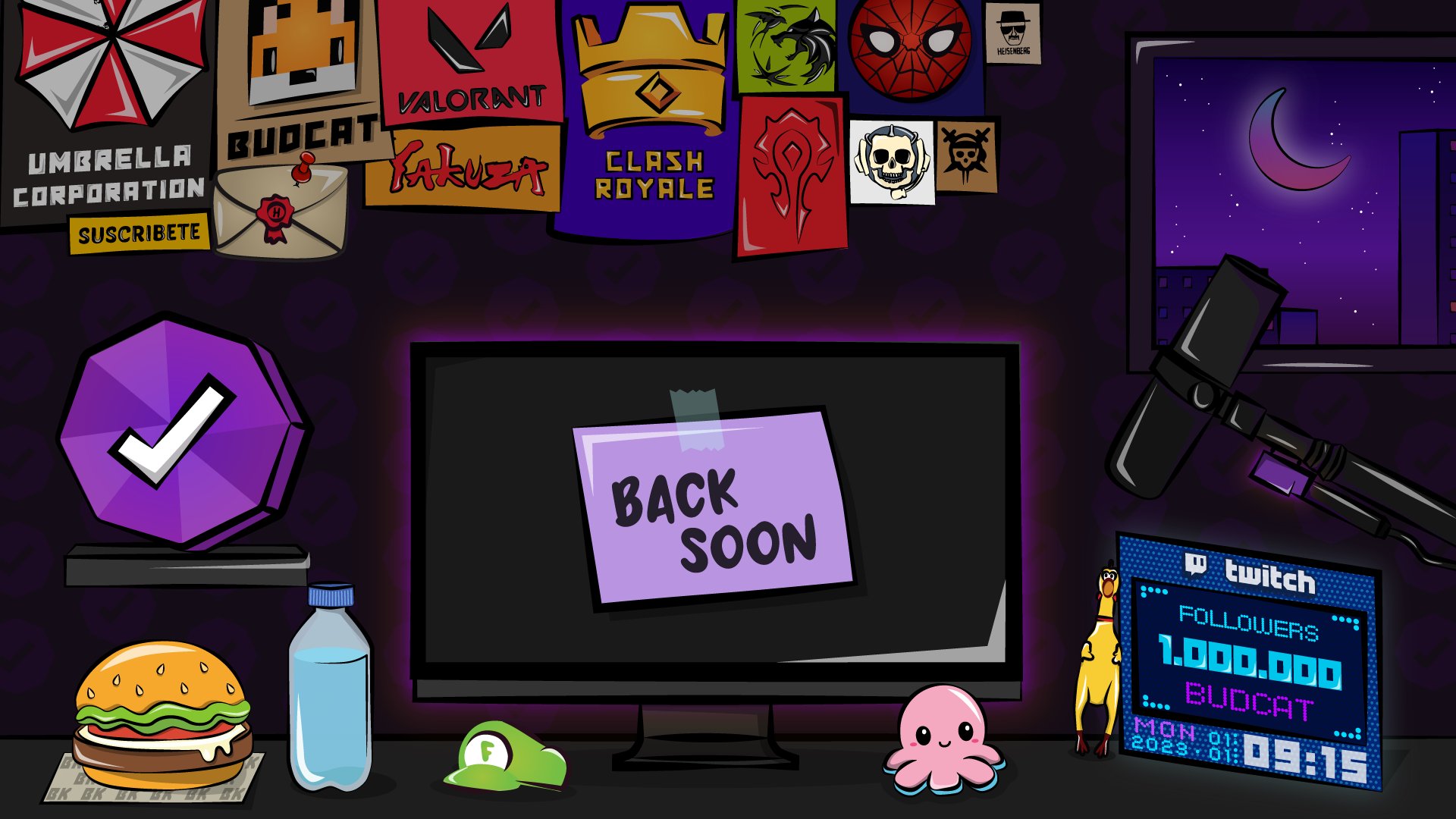 Budcat Offline Background