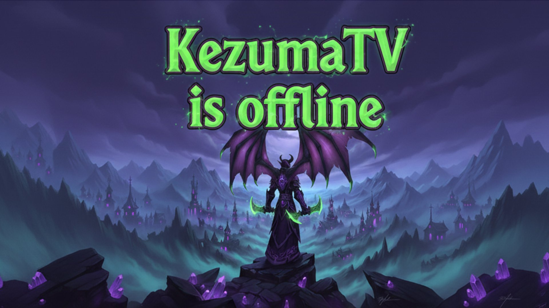 KezumaTV Offline Background