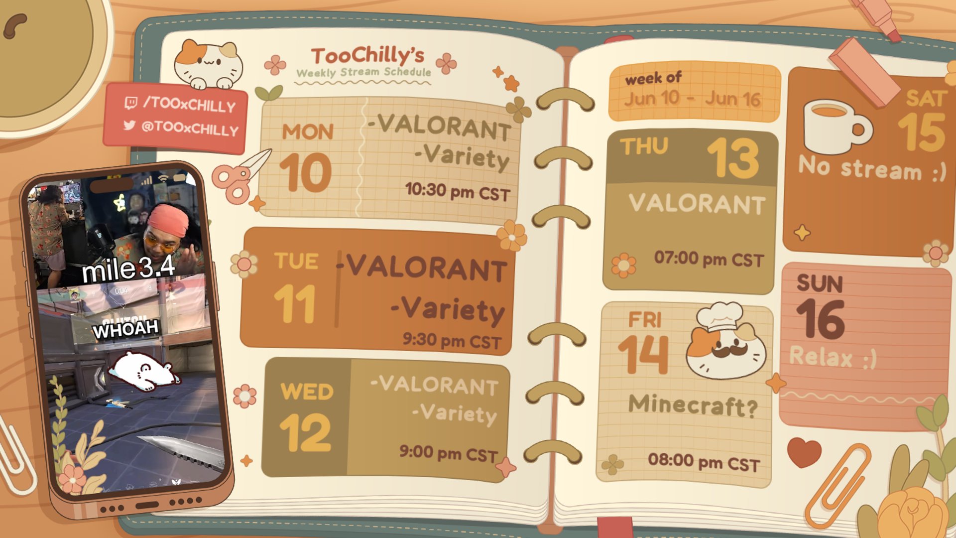 TOOxCHILLY Offline Background