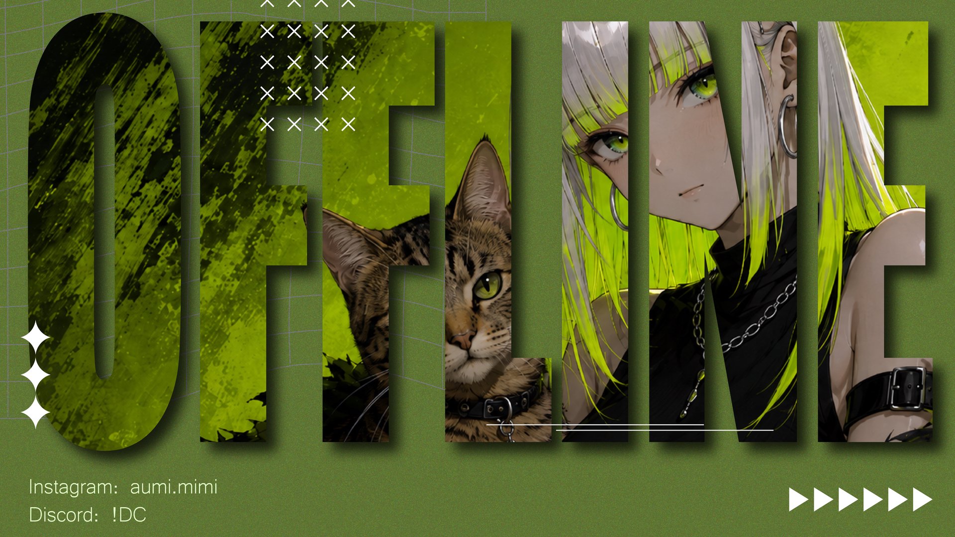 尼古貓貓隊長ニャン Offline Background
