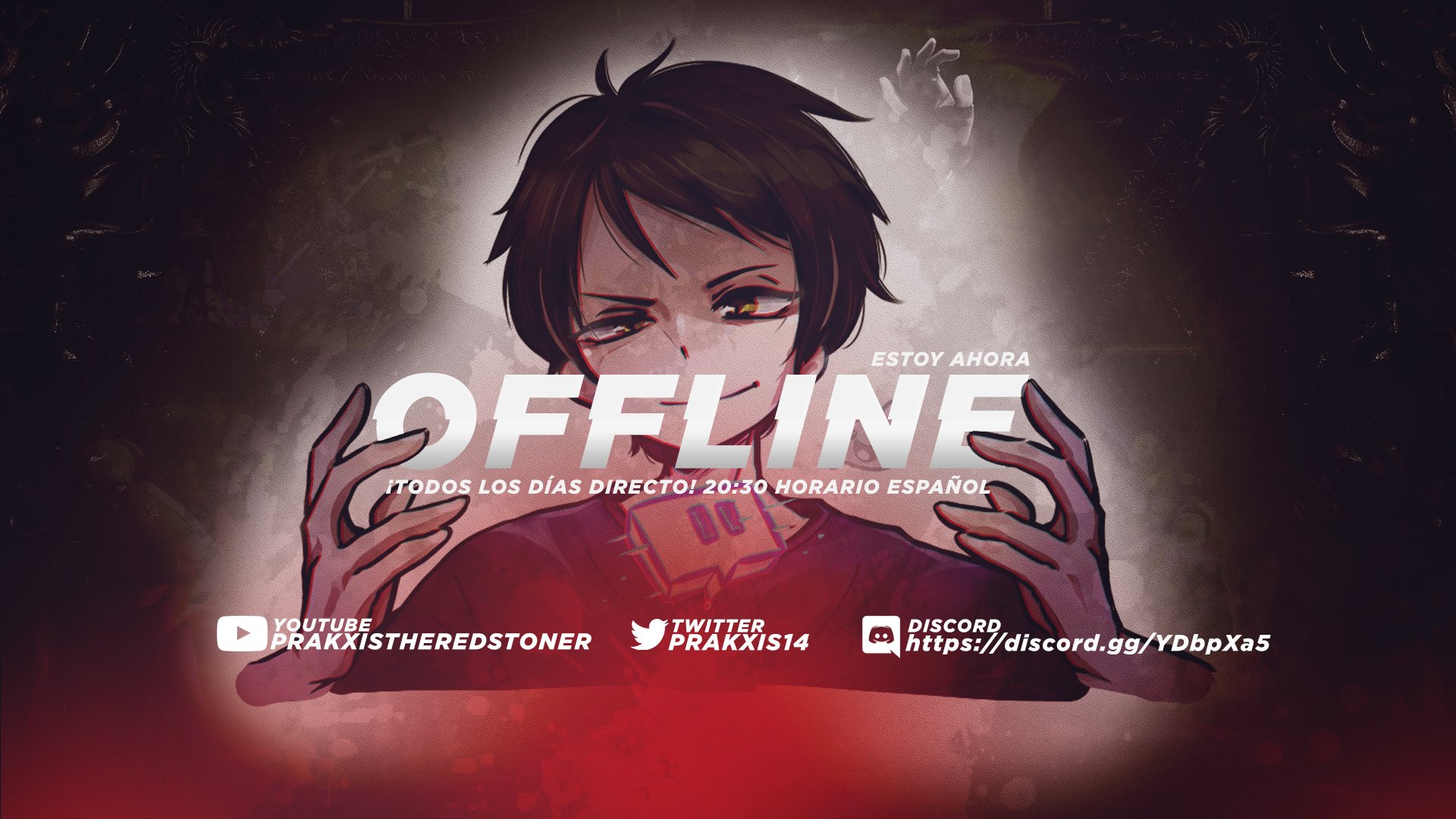 PrakxisTheRedstoner Offline Background