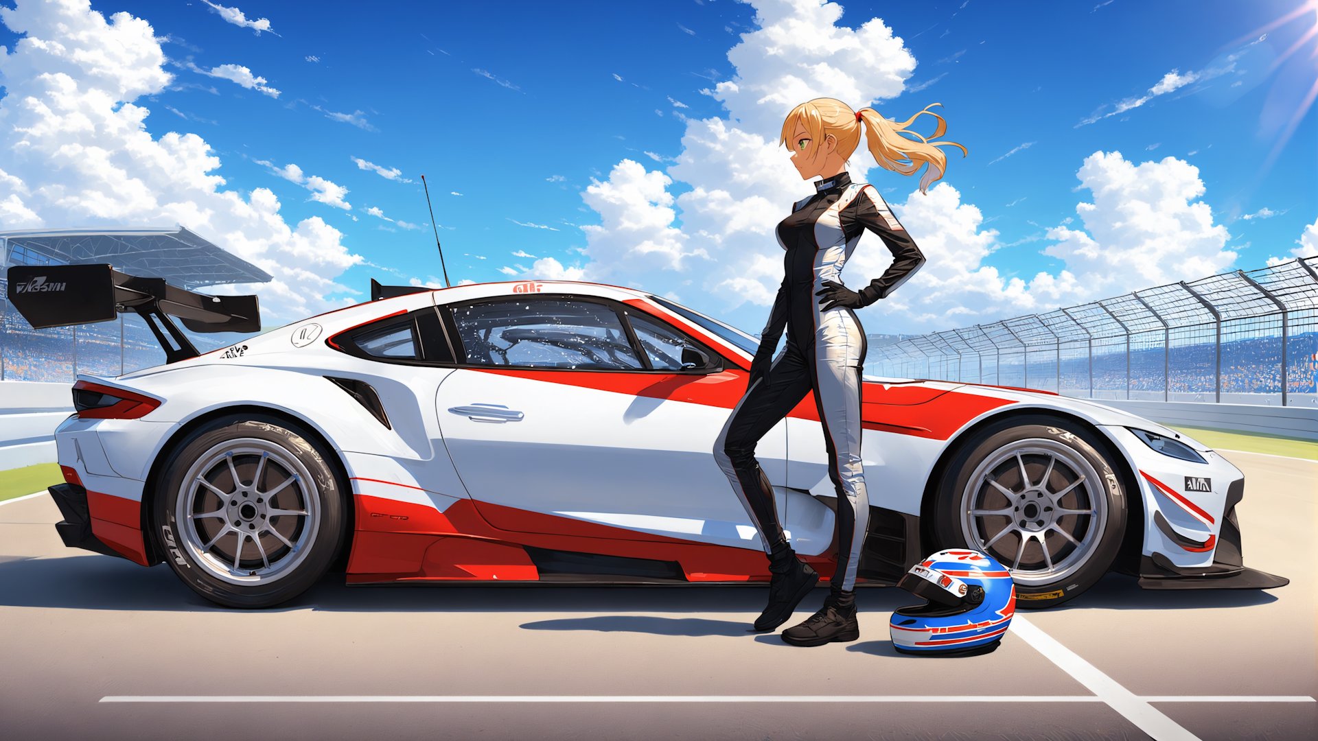 AI_RacingTV2 Offline Background