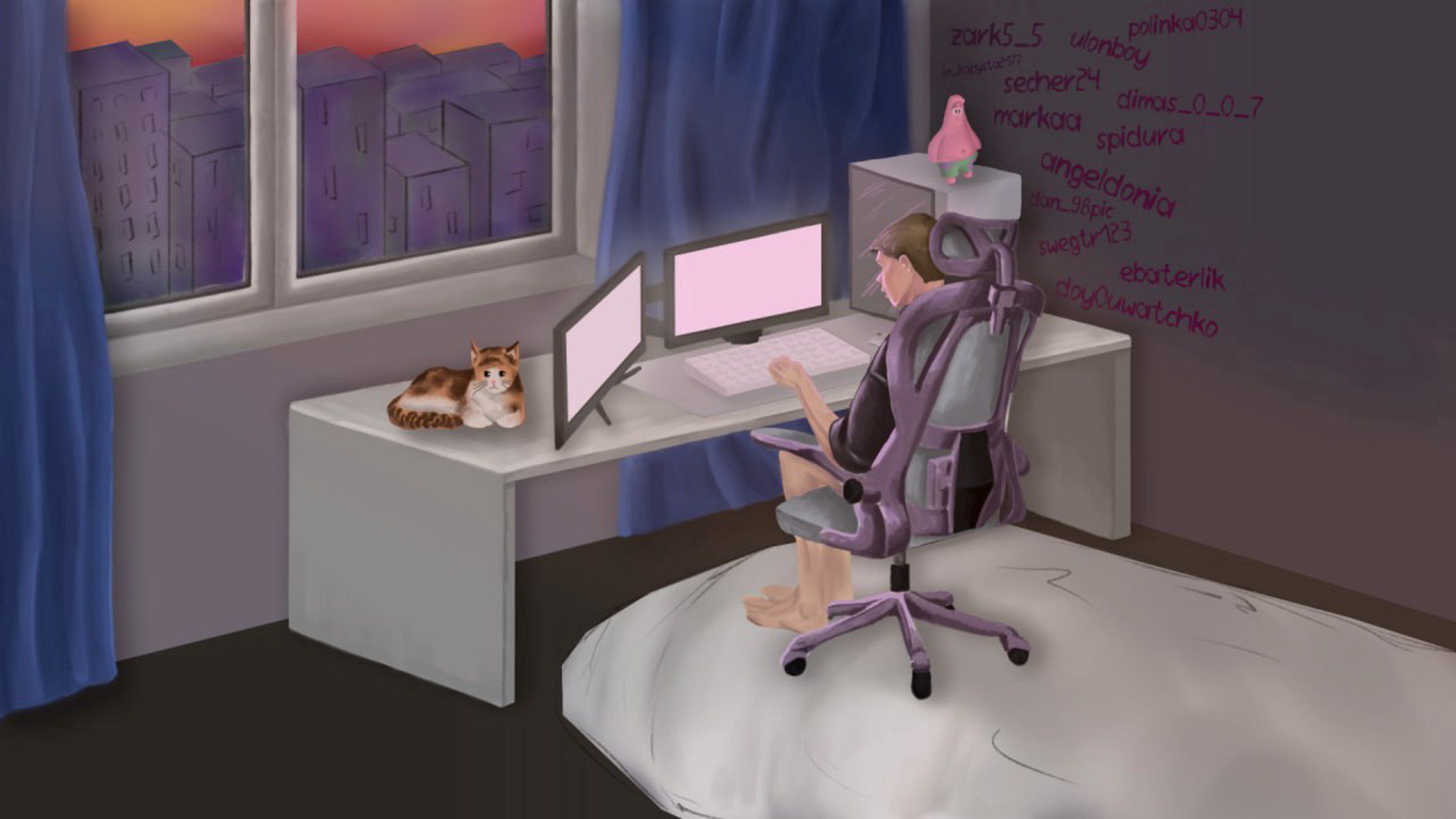 nuacho000 Offline Background
