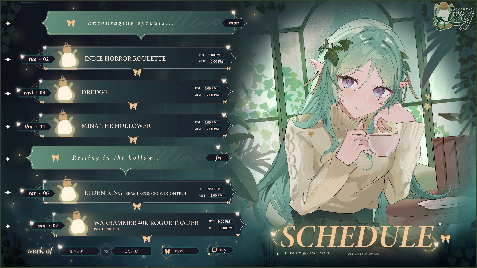 ivy_ Offline Background