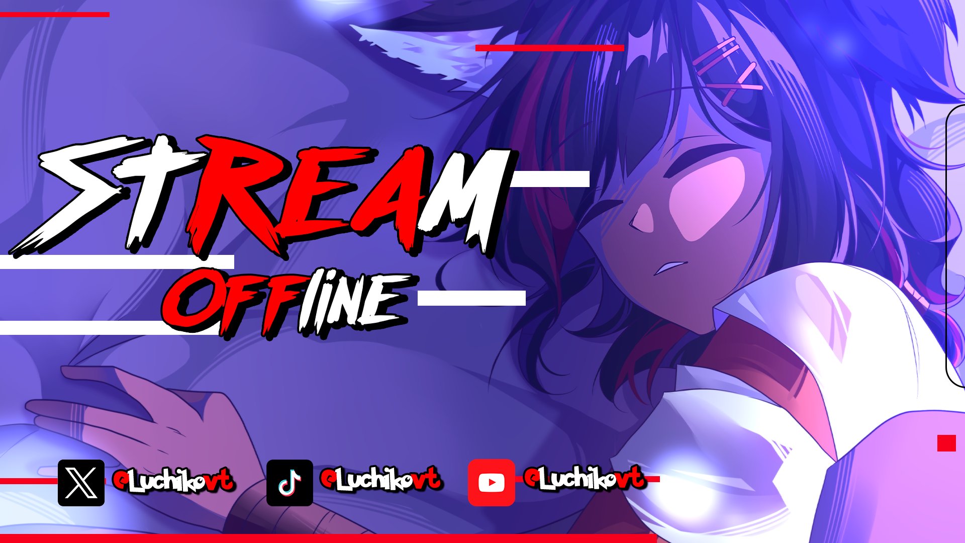 LuchiKOVTuber Offline Background