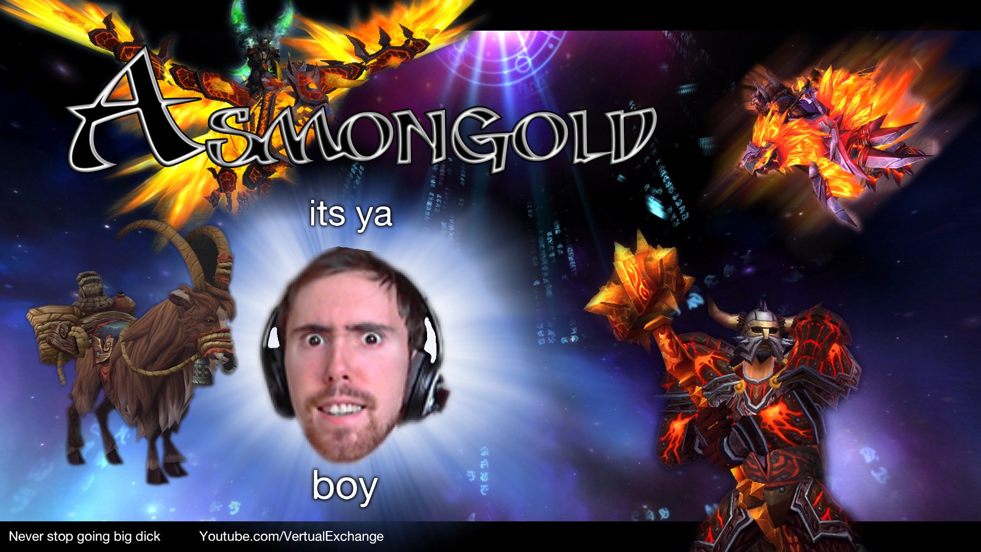 Asmongold Offline Background