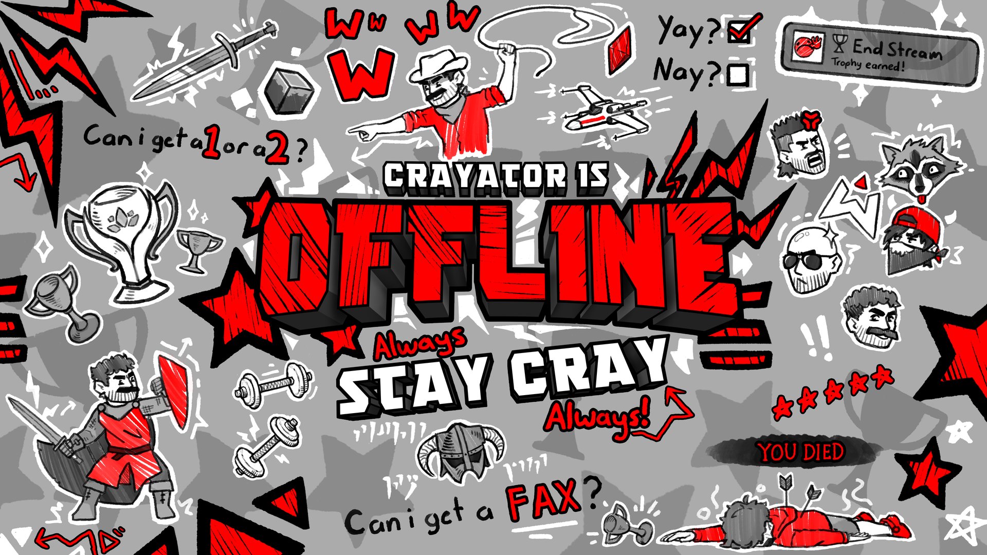 Crayator Offline Background