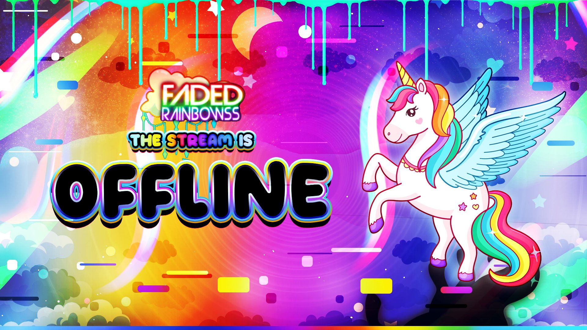 FadedRainbowss Offline Background