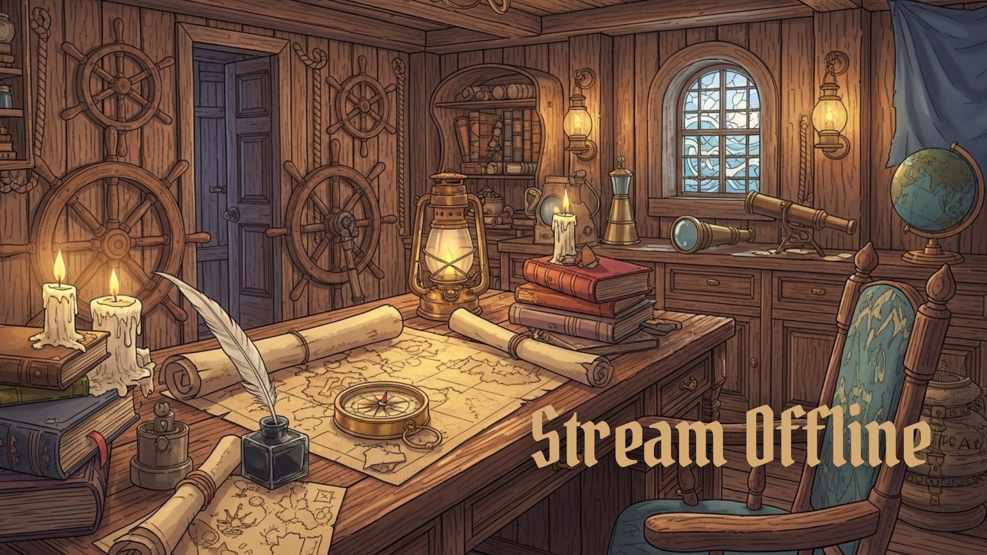 CaptainLuciVT Offline Background