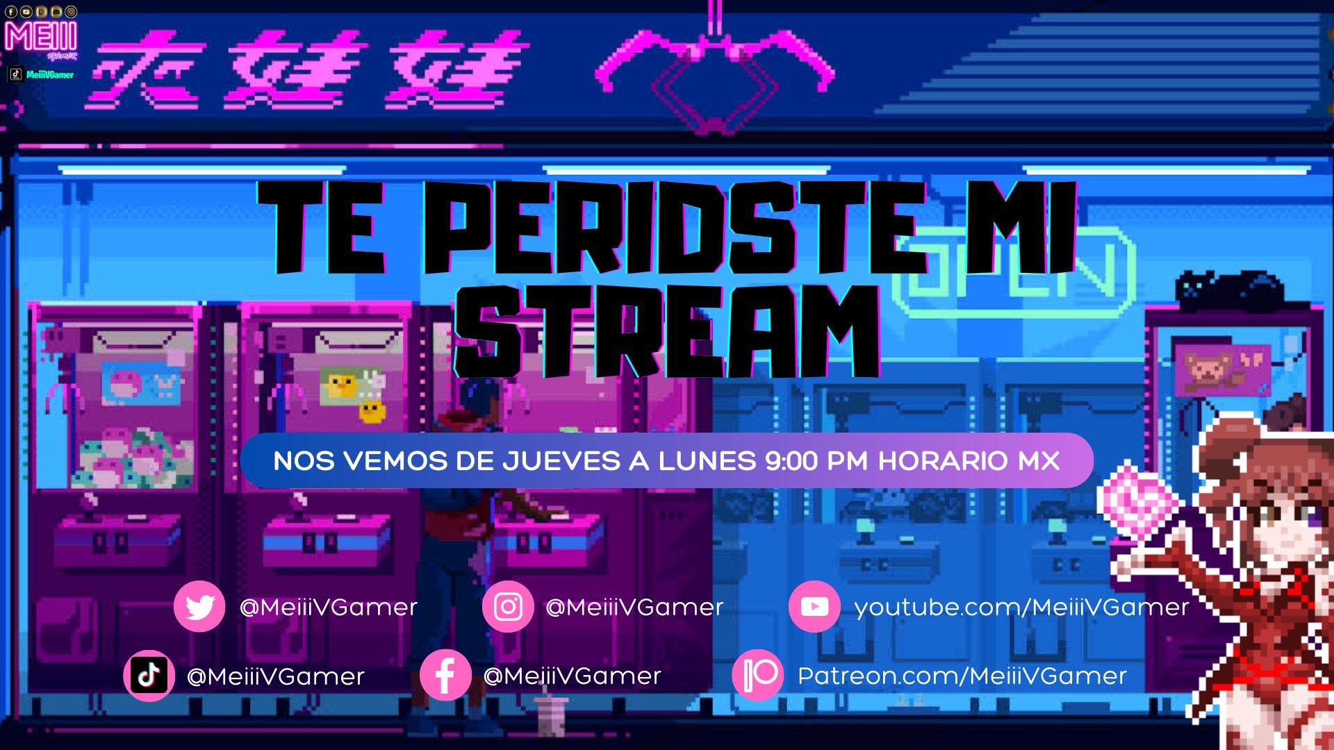 MeiiiVGamer Offline Background