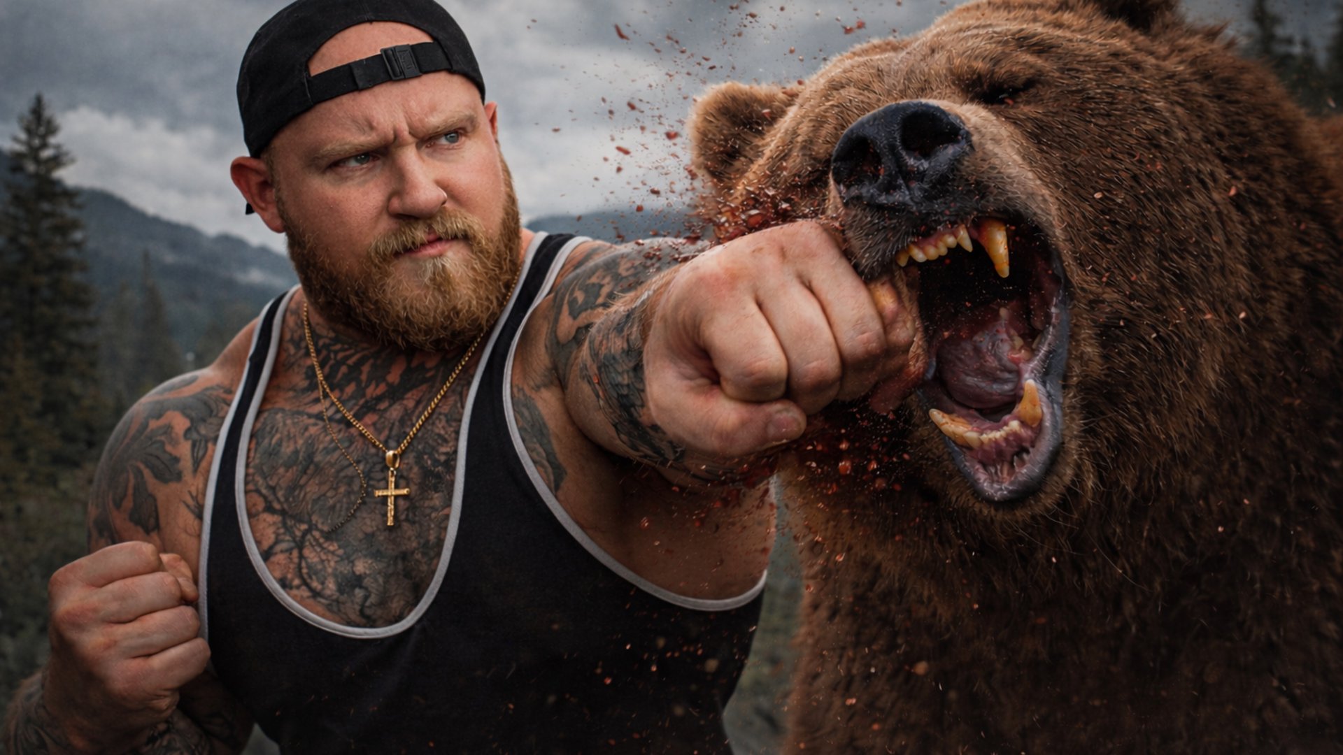Grizzlypuncher Offline Background