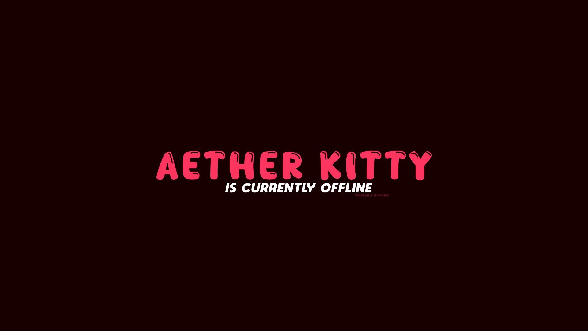 Aether_Kitty Offline Background