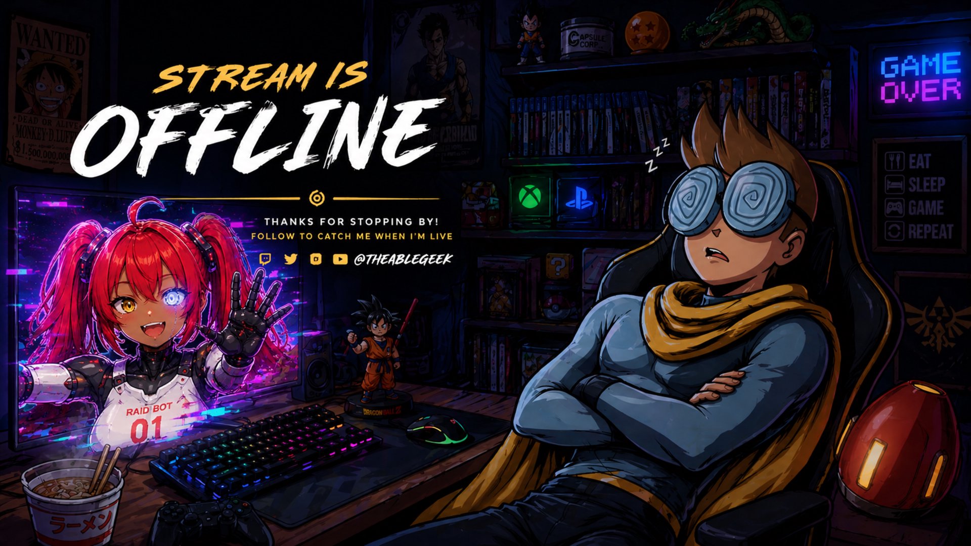 TheAbleGeek Offline Background