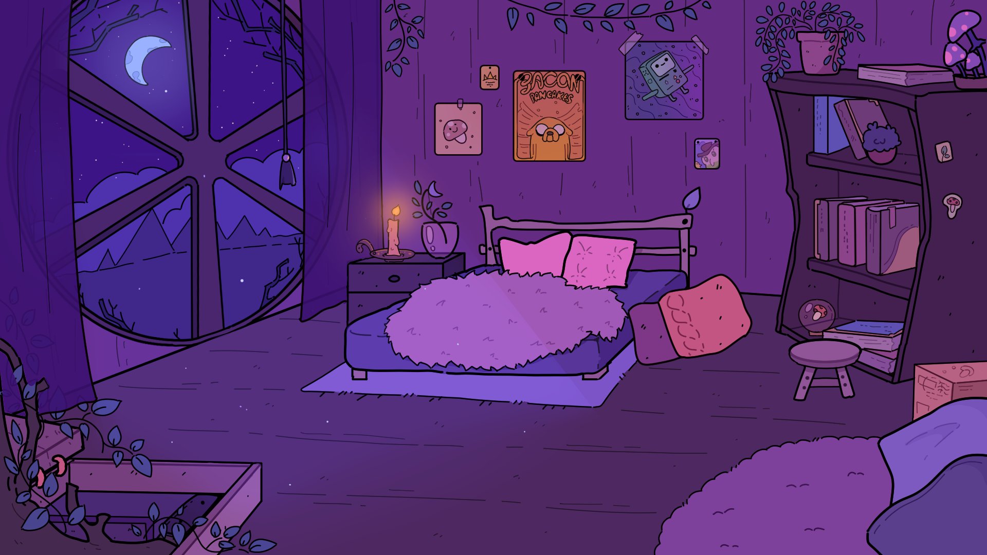 WanderingLillia Offline Background