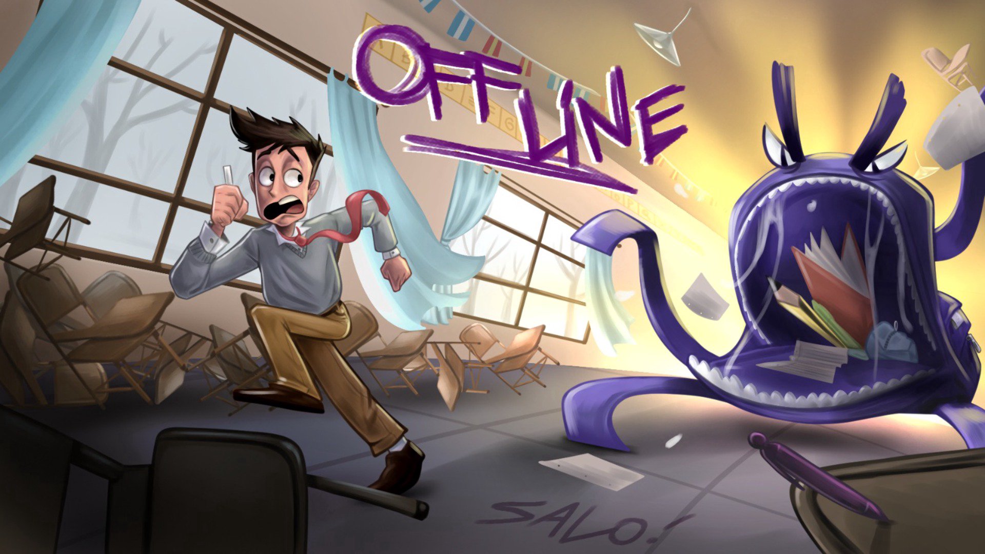 saloslots Offline Background