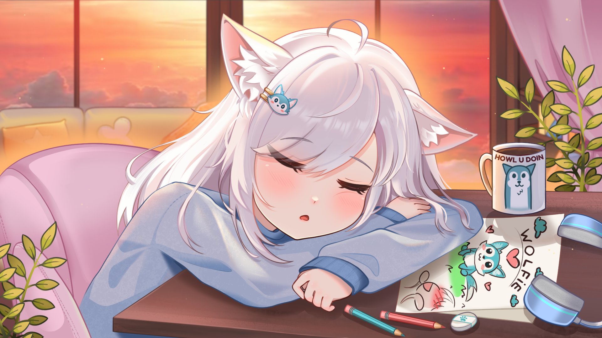 Icywolfgirl090 Offline Background