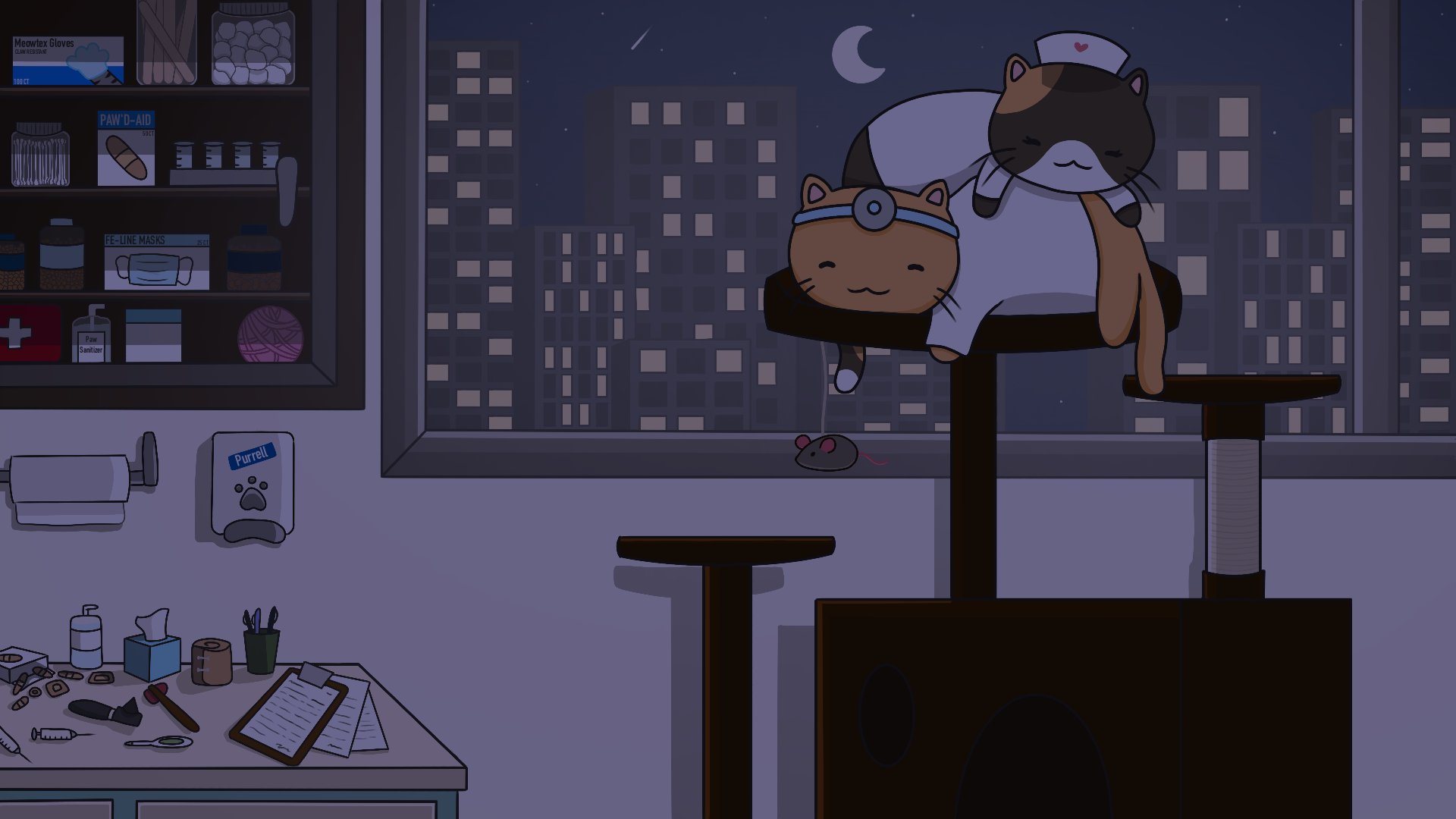 DoctorPurrington Offline Background