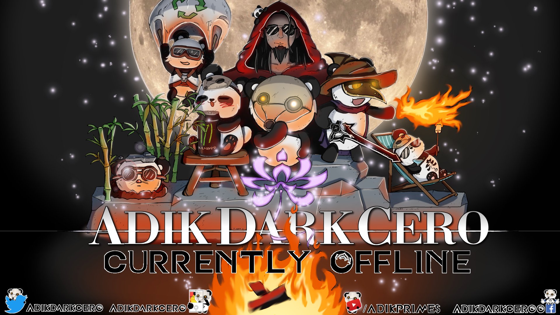 AdikDarkCero Offline Background