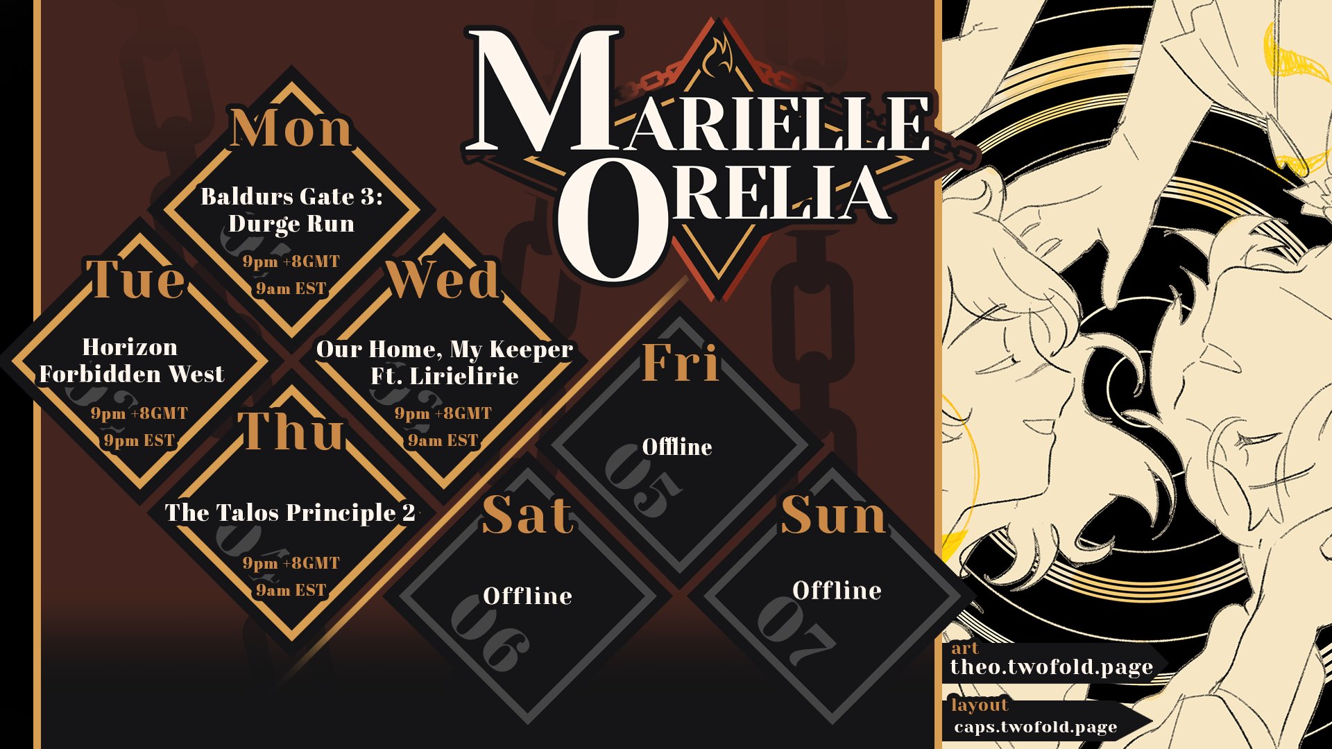 OreliaMari Offline Background