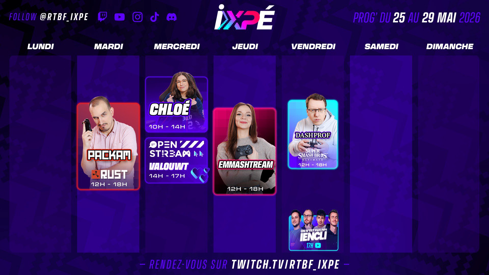 RTBF_iXPe Offline Background
