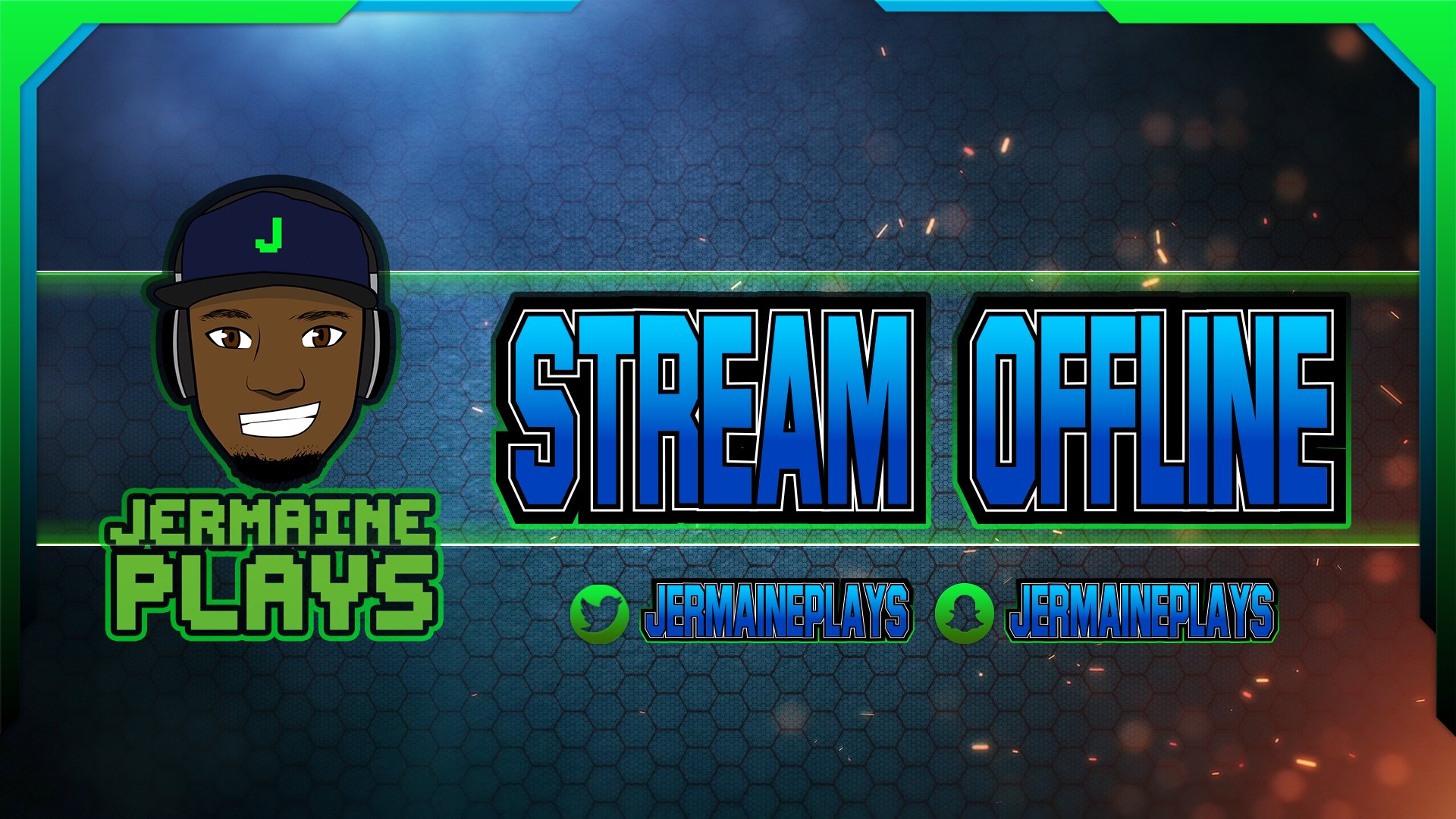 JermainePlays Offline Background