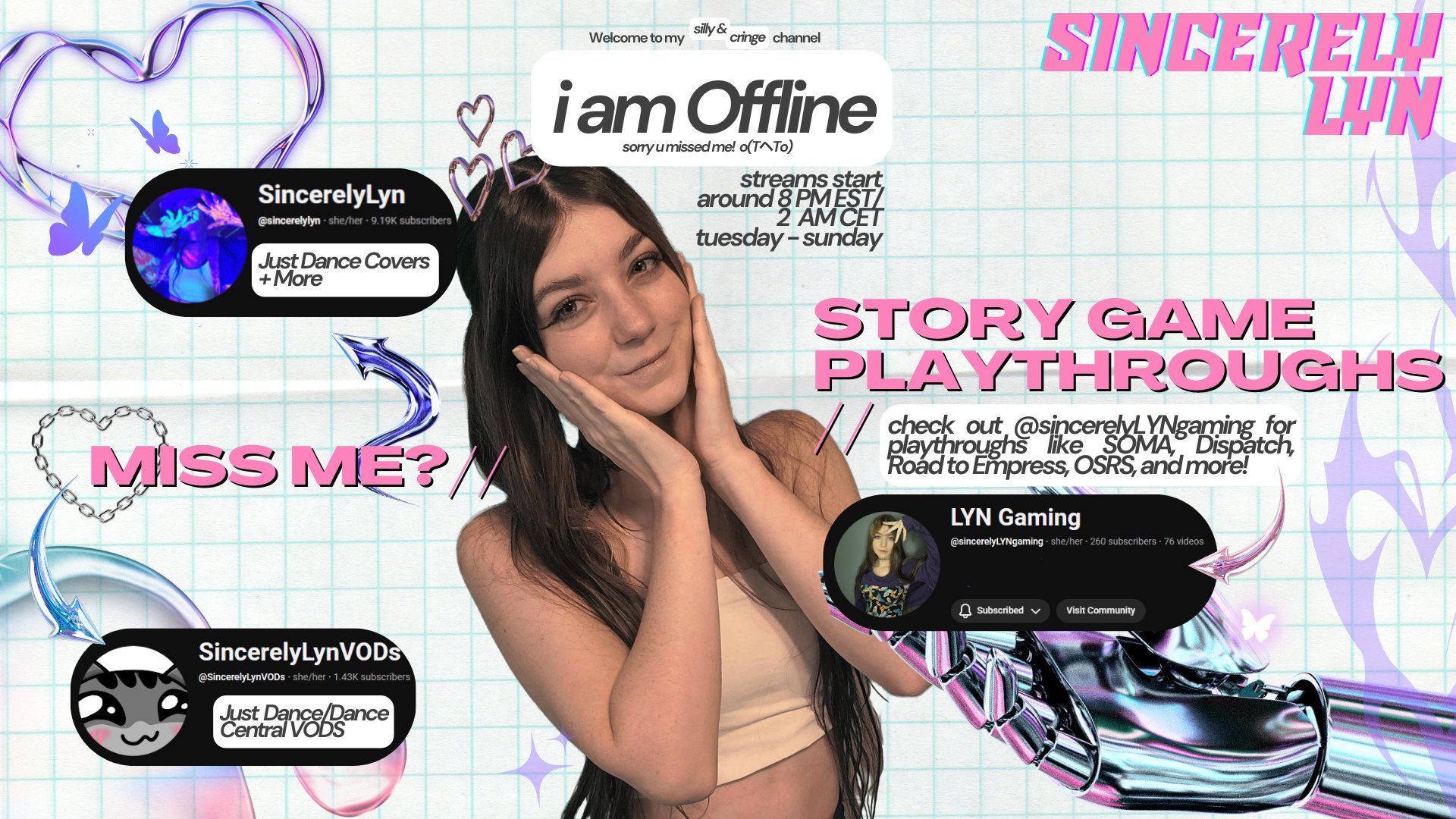 sincerelyLyn Offline Background