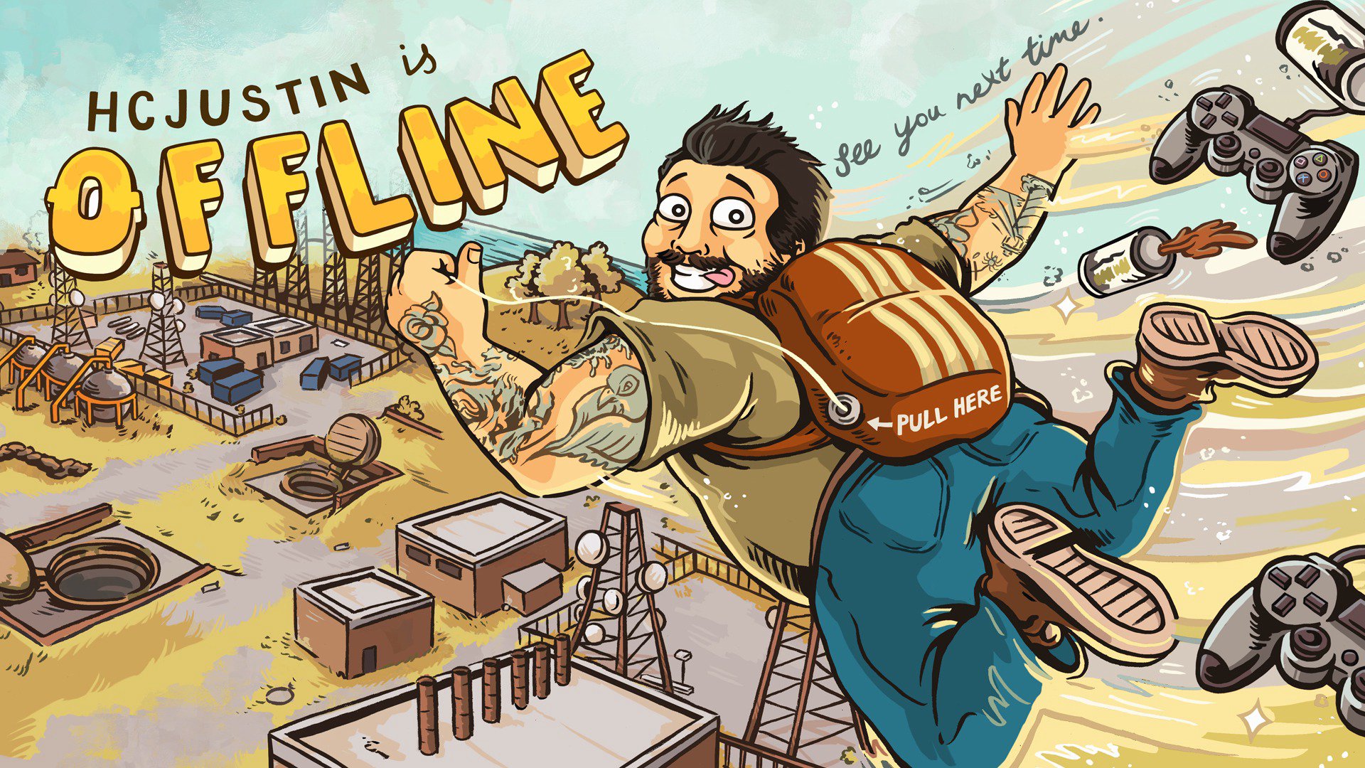 HCJustin Offline Background