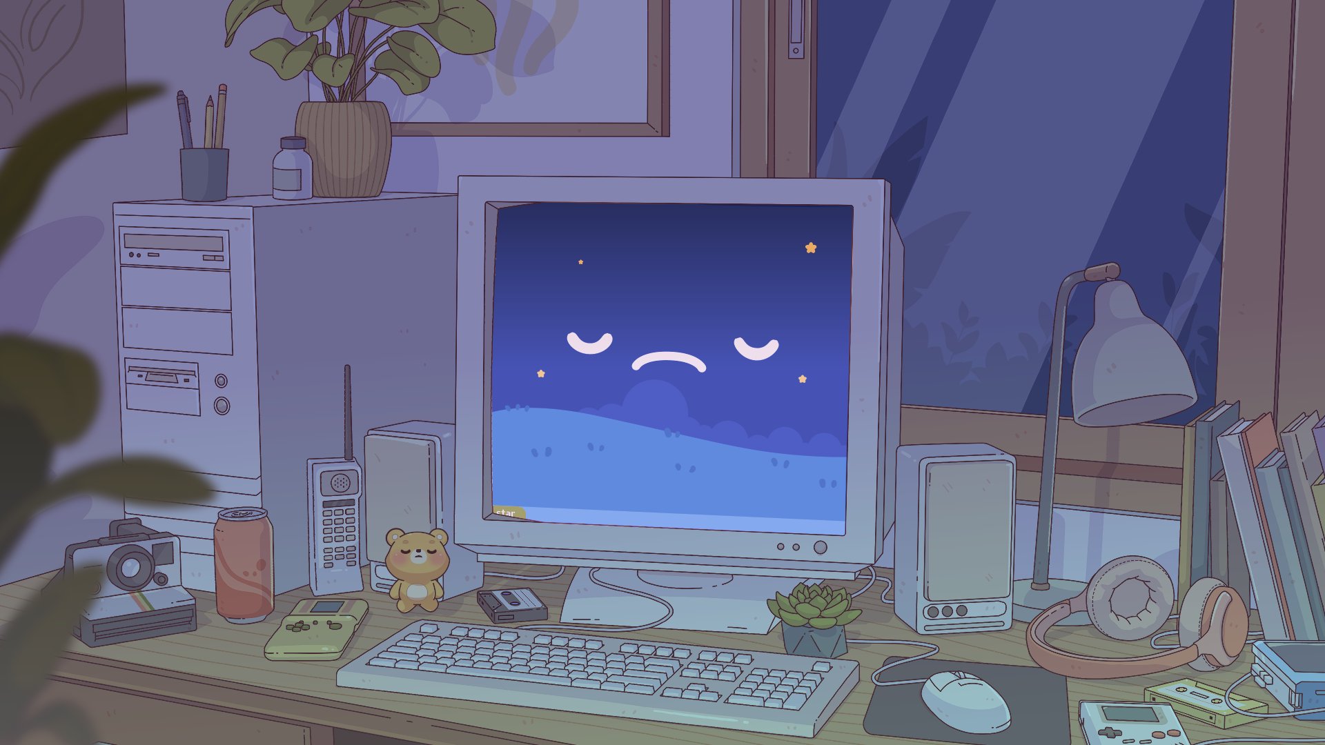 NerdyAshley Offline Background