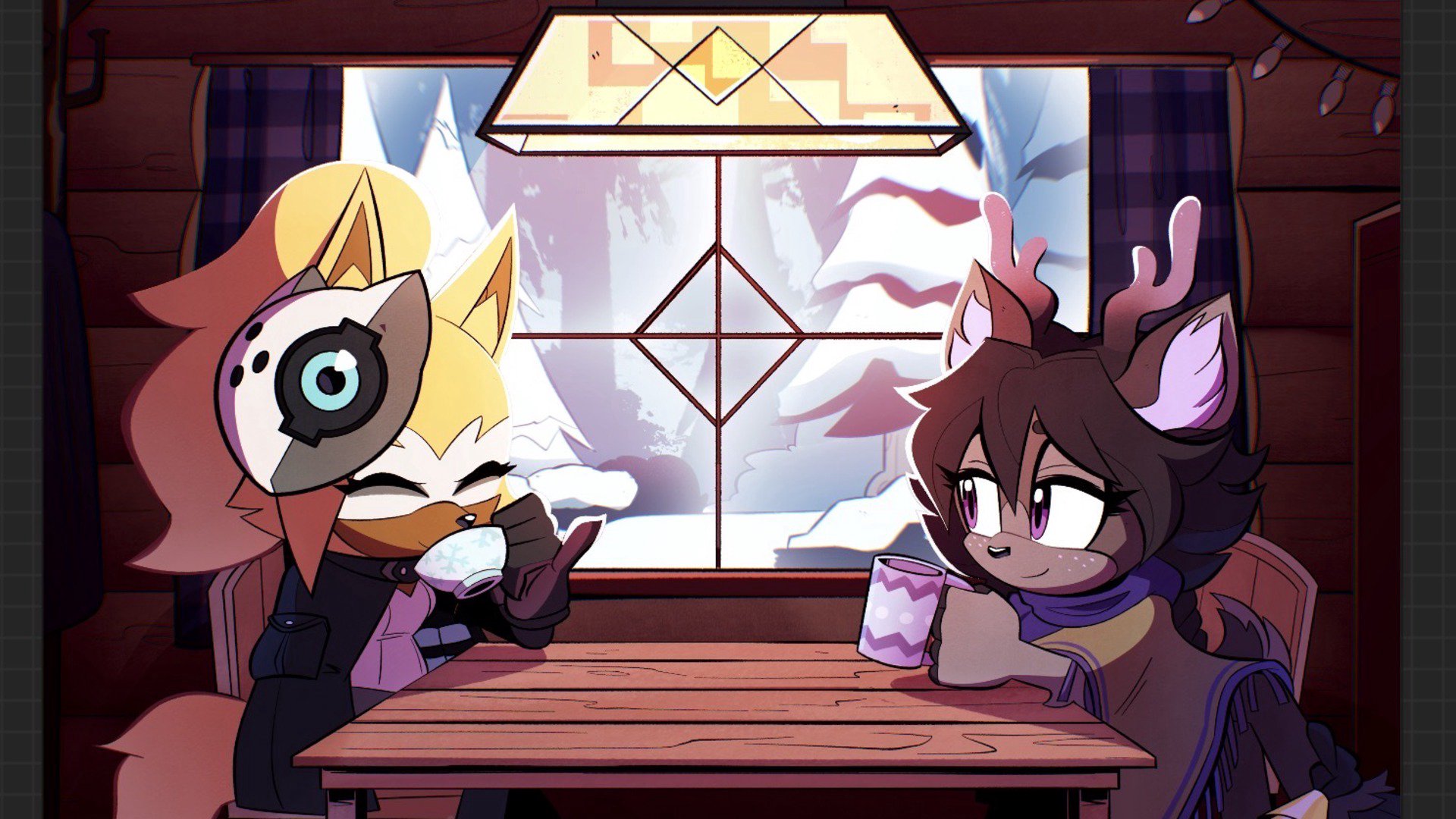 RueCaribou Offline Background