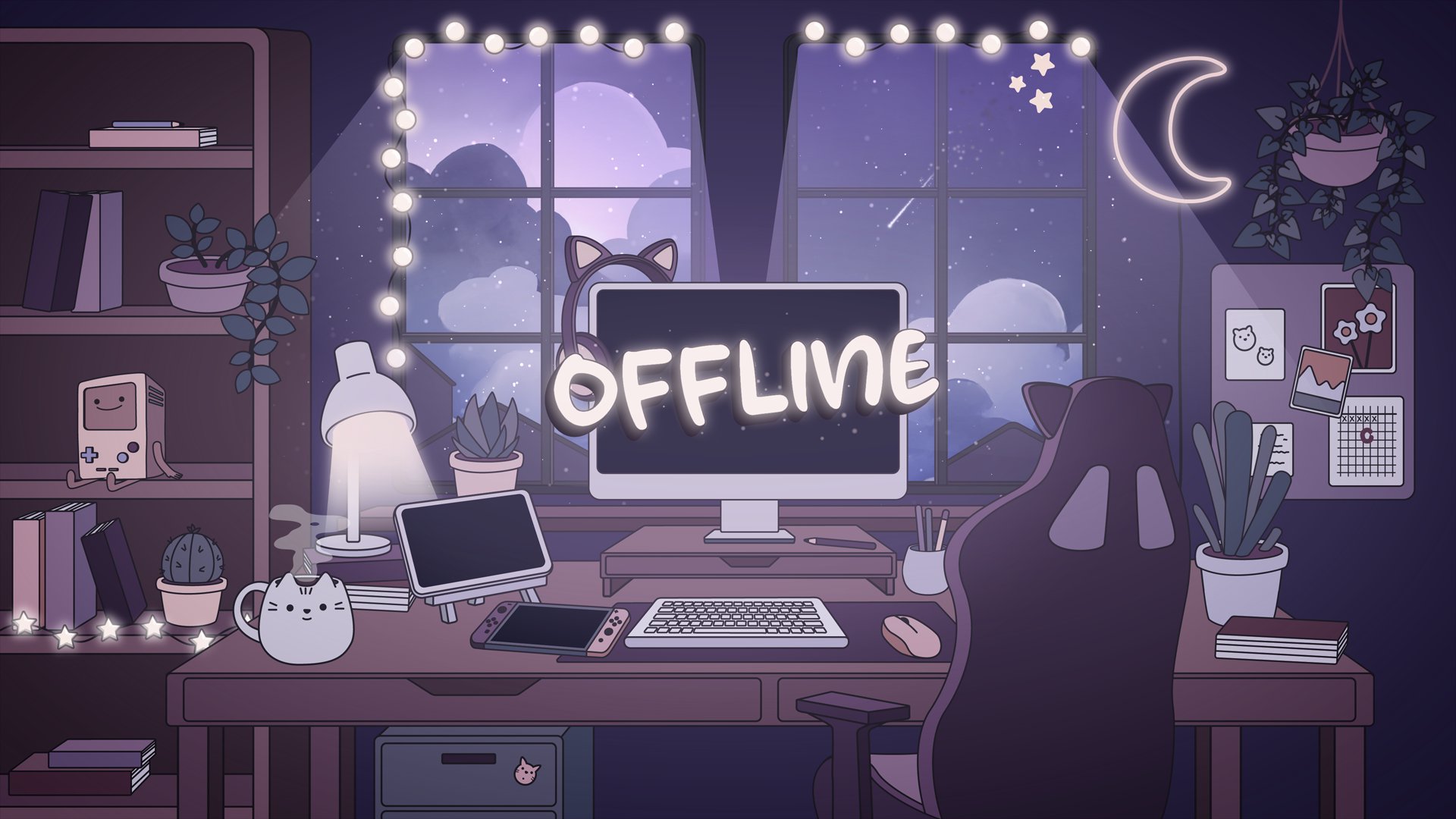 Holliedayz Offline Background