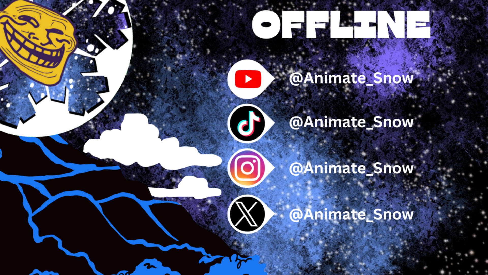 Animate_Snow Offline Background
