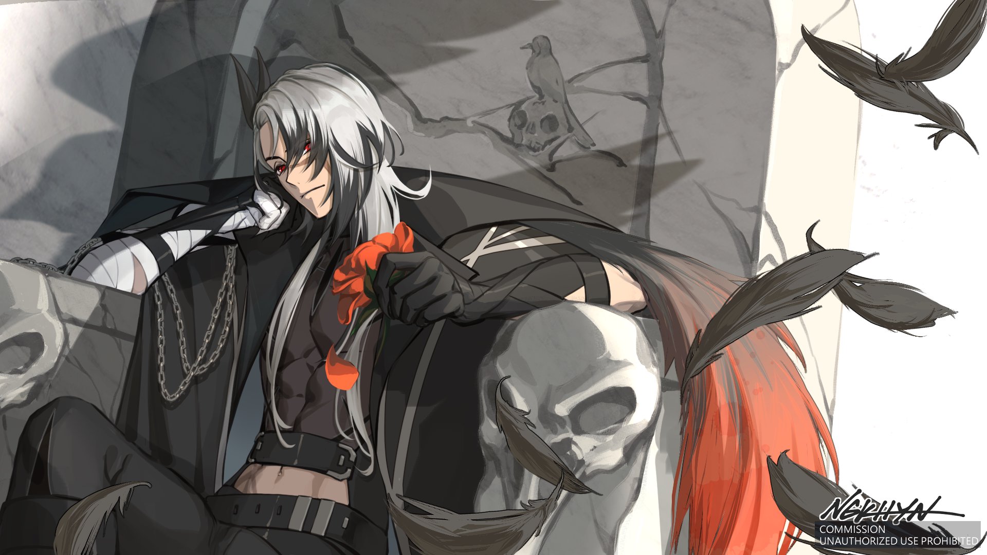 KowaretaCrowfeather Offline Background