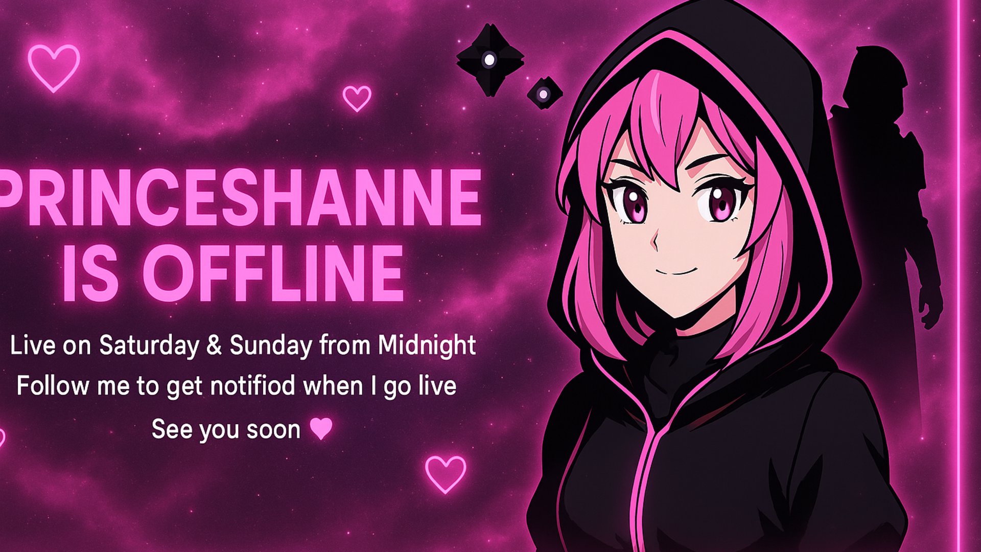 dragoncatprincesshannah Offline Background