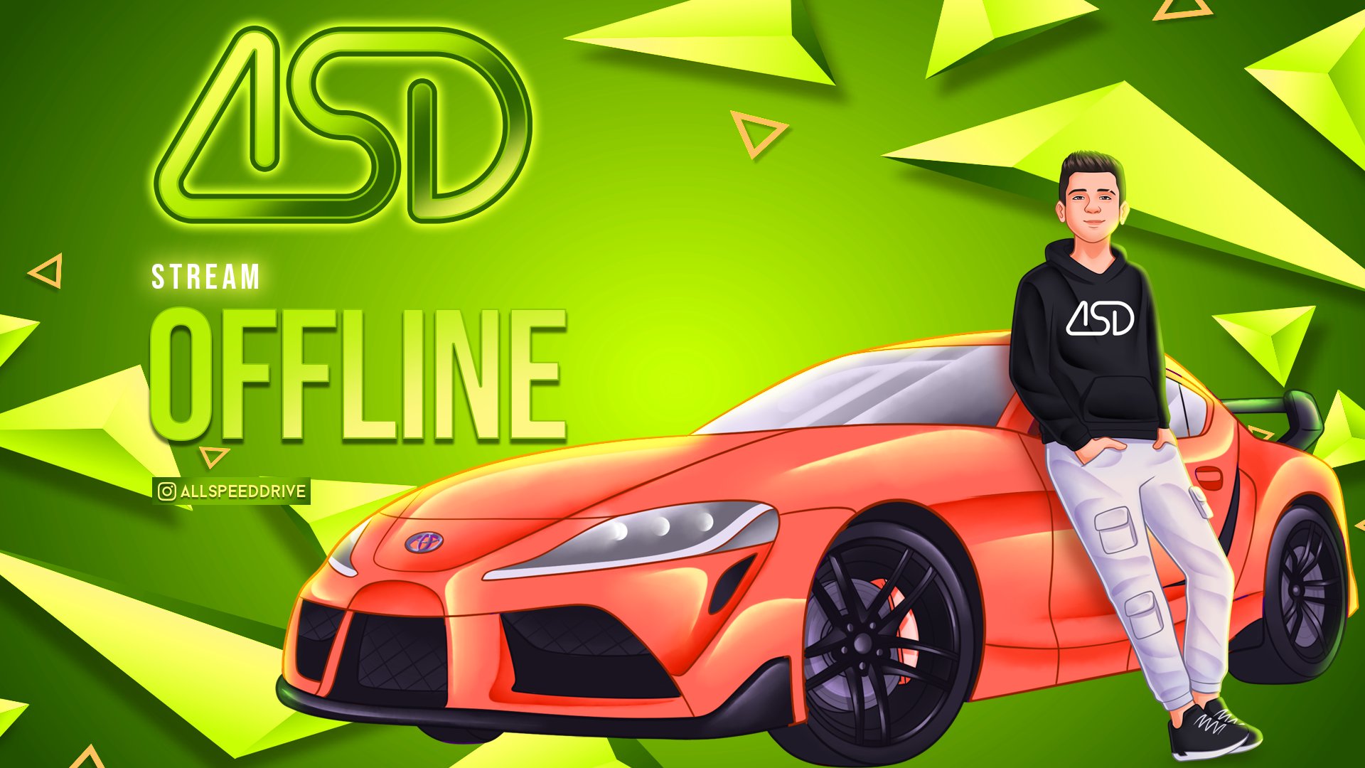 AllSpeedDrive Offline Background