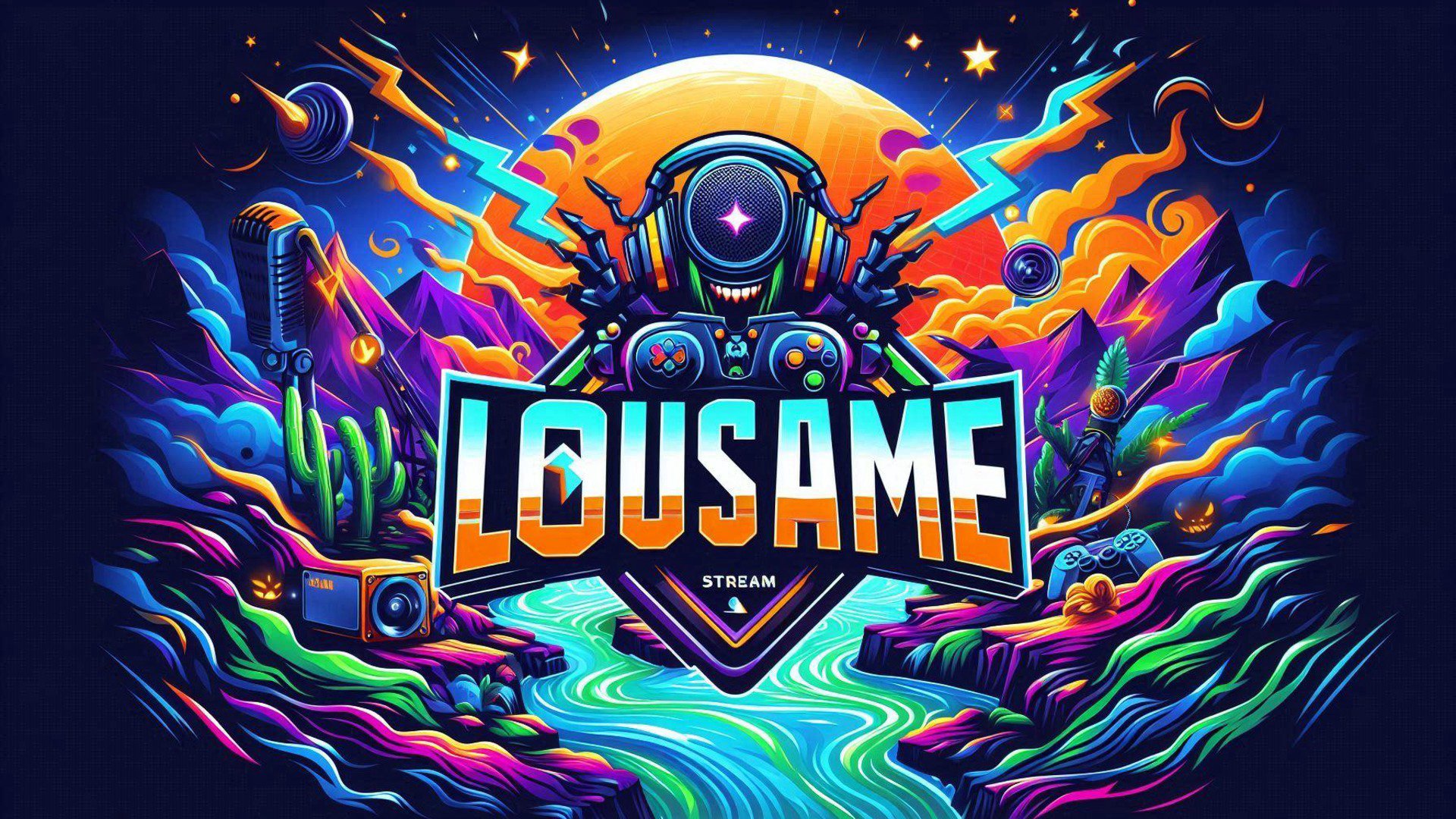 Lousame_official Offline Background