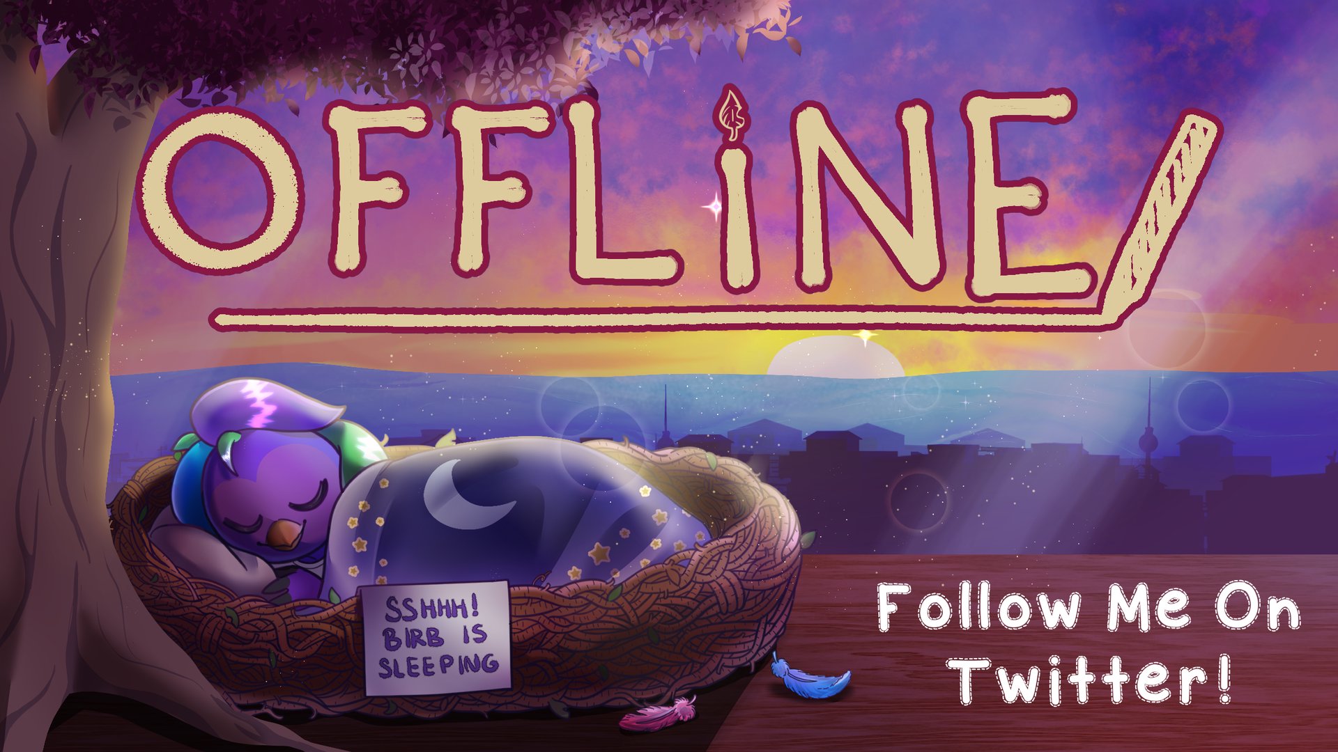 DoodleBirb Offline Background