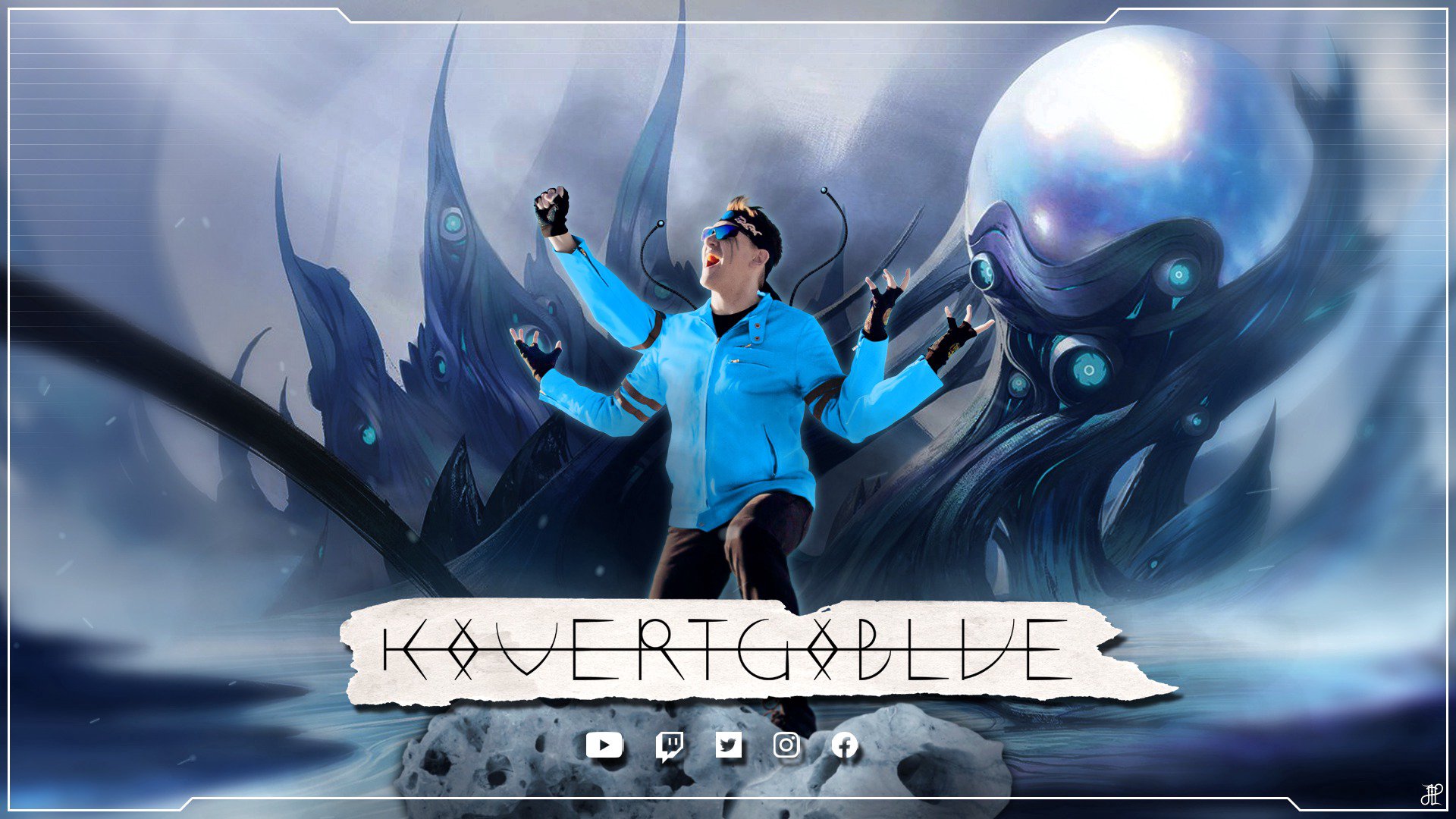 CovertGoBlue Offline Background
