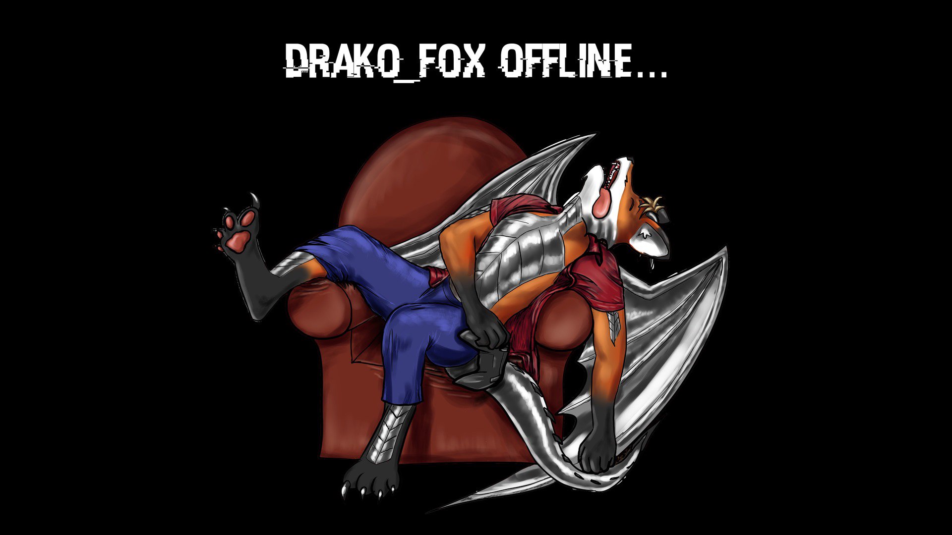 Drako_Fox Offline Background